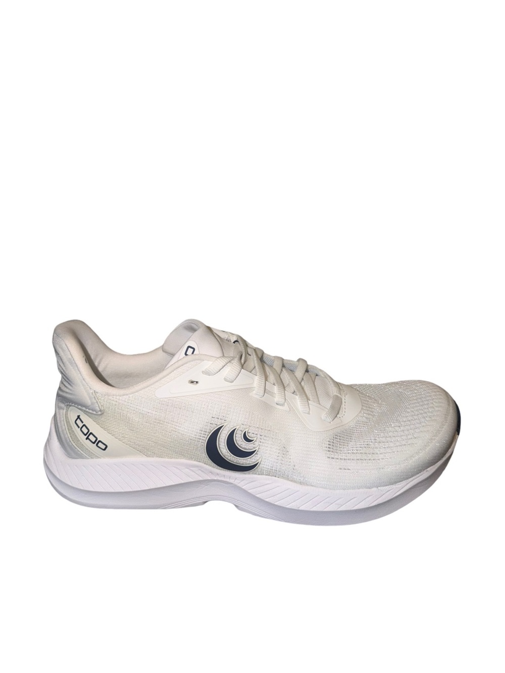 Men's Topo fli-lyte 6 White Performance Running Shoe’s size 8.5
